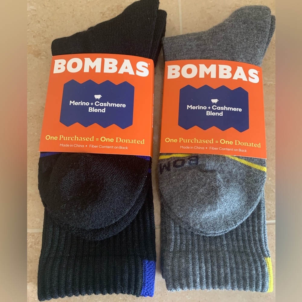 New Wool and Cashmere Bomba’s Women’s Socks